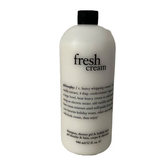 Philosophy Jumbo Fresh Cream Iconic Shower Gel 32oz Body Care Aromatherapy SPA - Picture 2 of 5